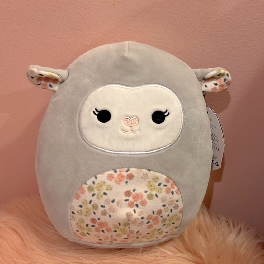 Elea Squishmallows Lamb 8” New With Tags Perfect for Spring and Easter